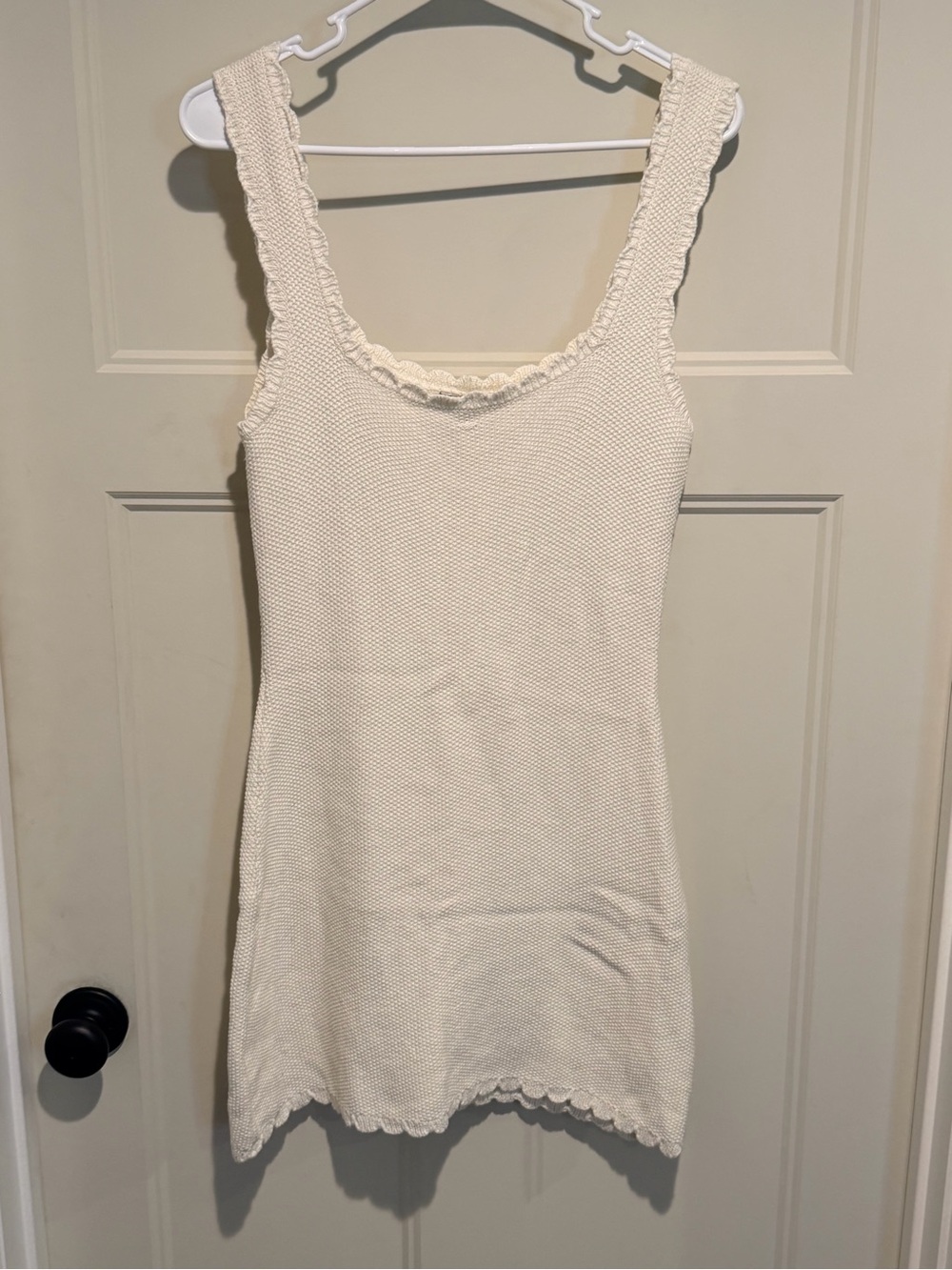 Wild Fable Women’s Cream Knit Tank Dress - M